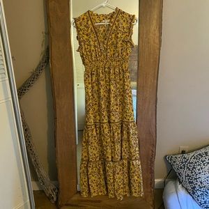 Max studio floral maxi dress